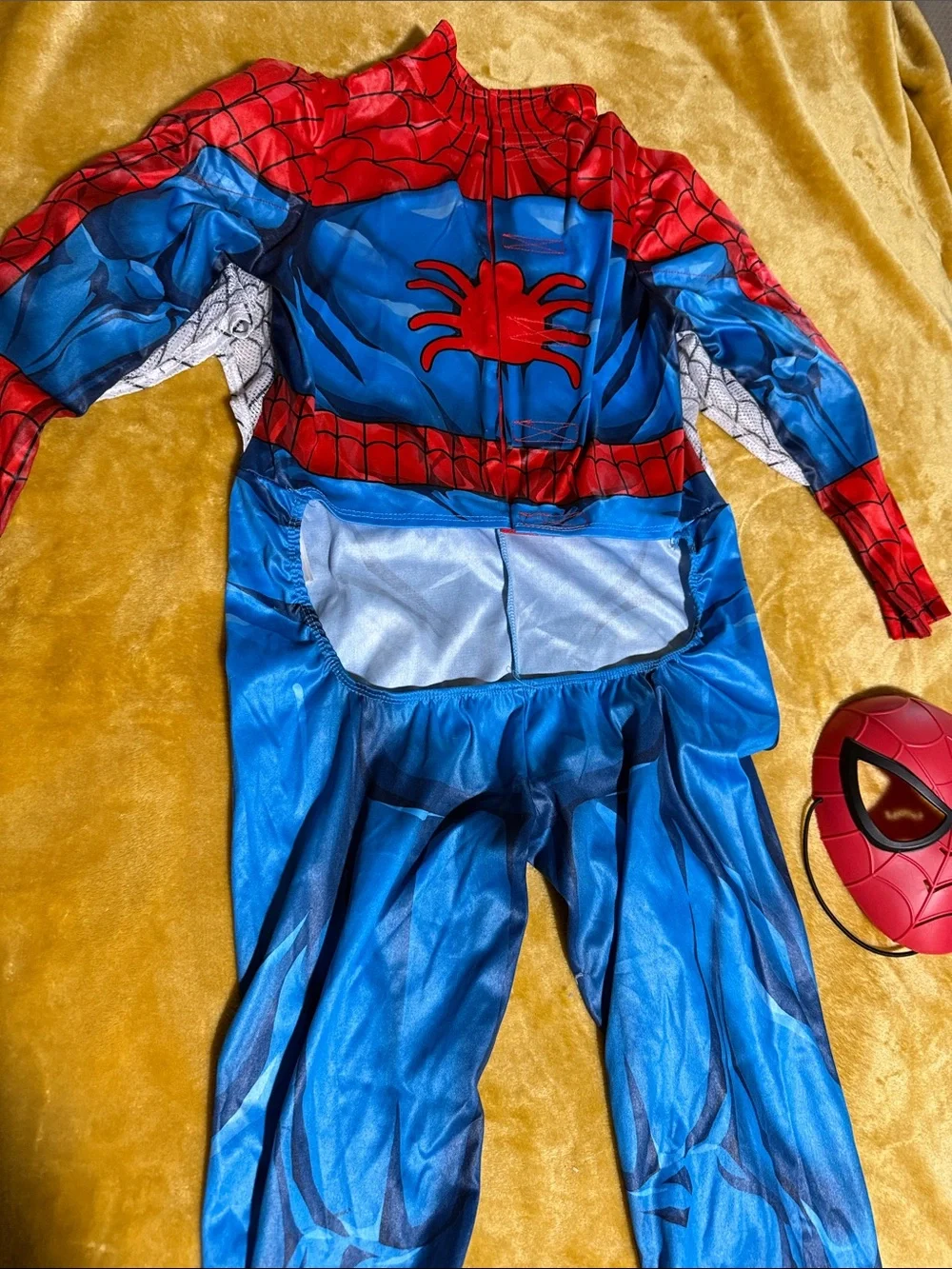 Marvel/Disney Adaptive Spider-Man Kids Superhero Costume with Mask